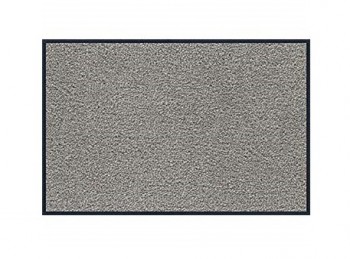 tappeto design tinta unita grigio wash dry